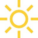 high brightness symbol