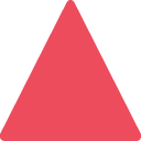 up-pointing red triangle